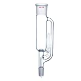 Zhinwen.  Herramientas de laboratorio Extractor Soxhlet de 250 ml Parte superior del cuerpo 40/38 24/40 Cono inferior con condensador Allihn Vidrio de borosilicato de alta capacidad Suministros de laboratorio Cristalería para labora